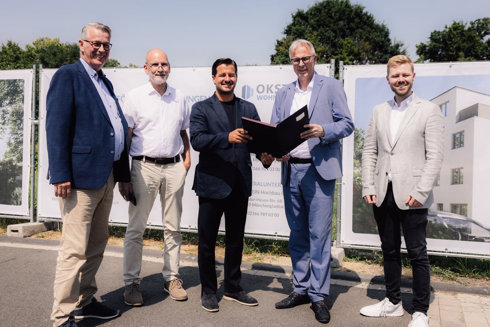 OKSTEIN Wohnraum schafft 22 neue geförderte Wohnungen in Grevenbroich