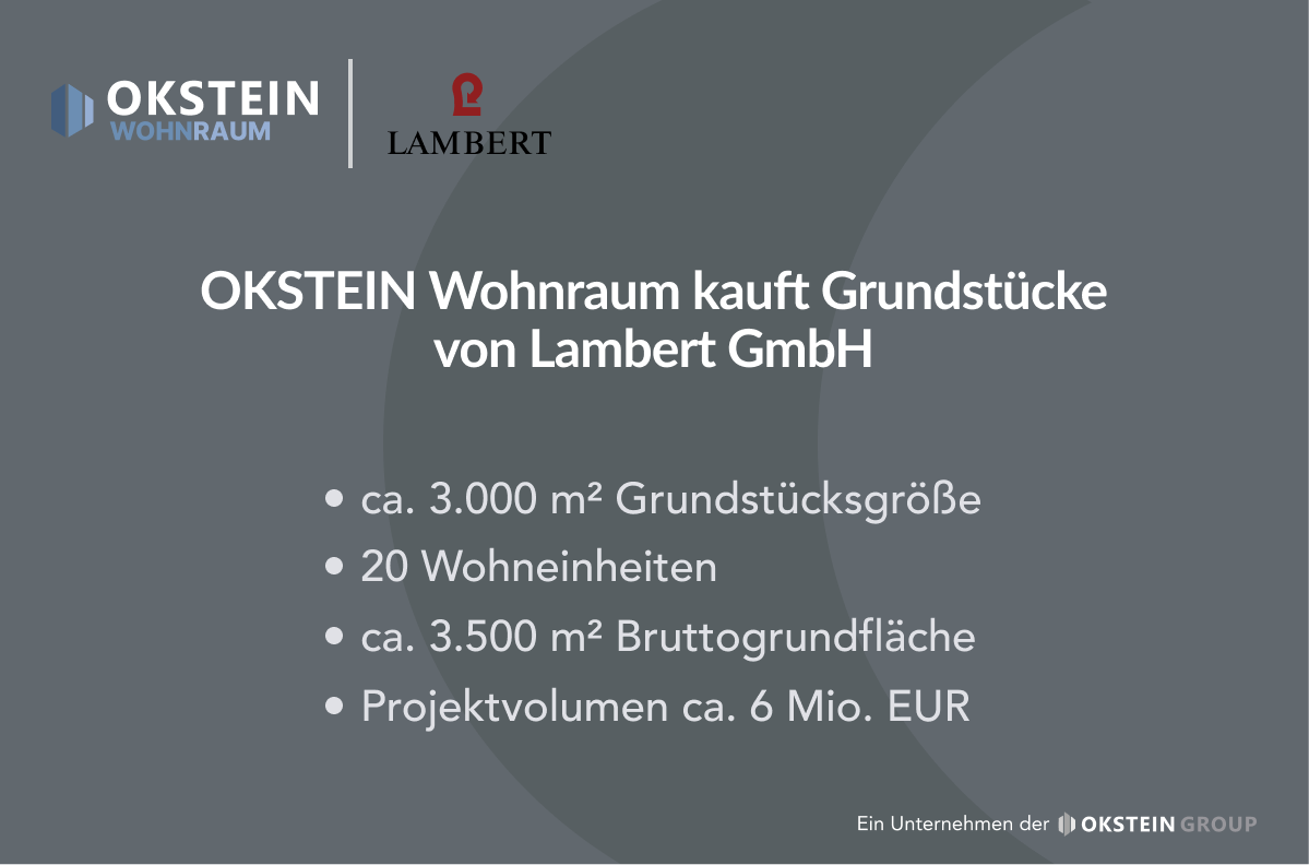 20 Wohneinheiten auf dem Lambert-Areal